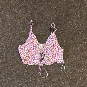 Floral Pink Women's Top